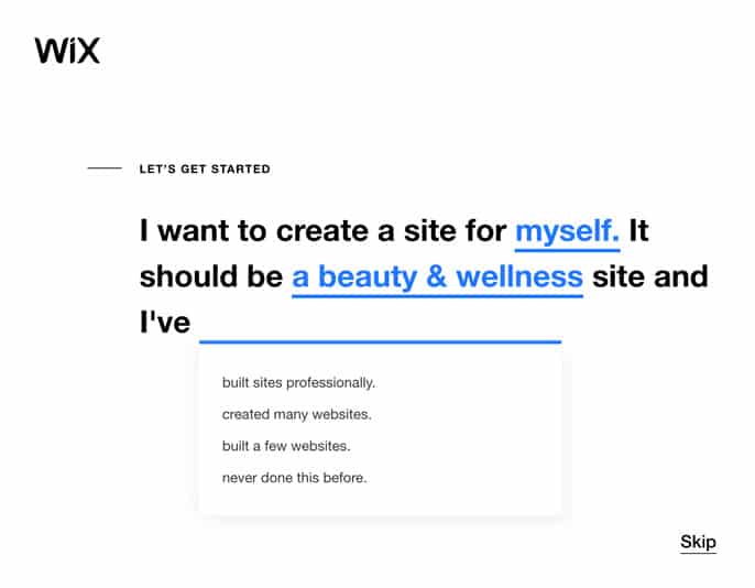 Setting up your salons website using Wix