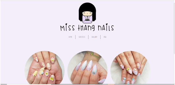 Miss Thang Nail Salon Website