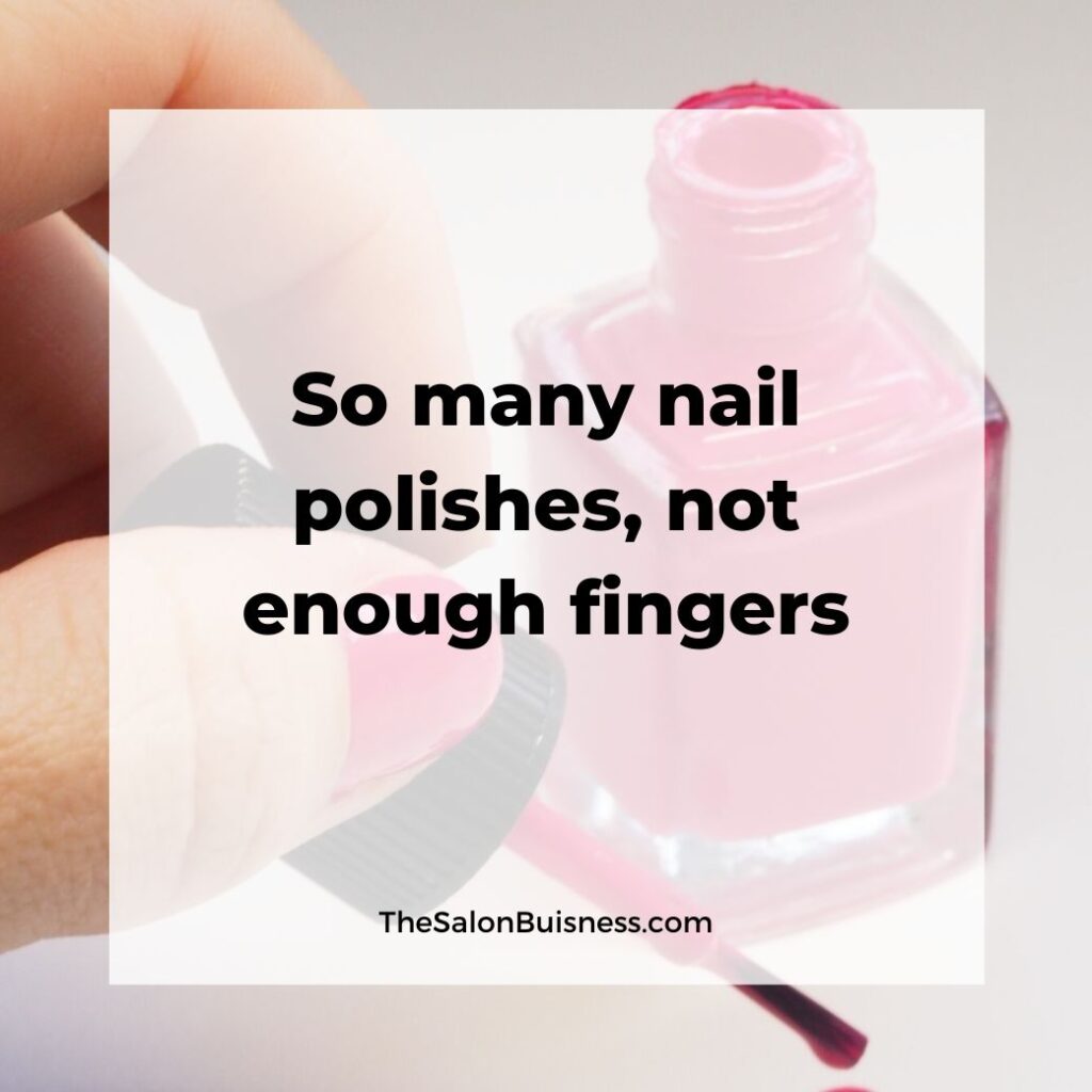 Funny nail polish quotes - red nail polish
