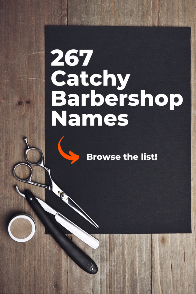 Catchy Barbershop Names