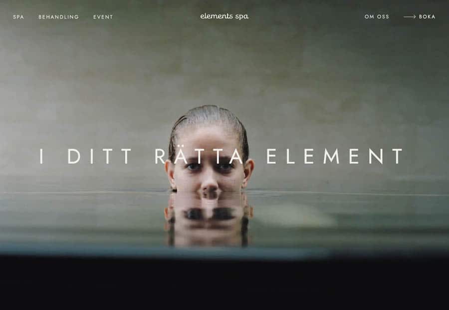 website design Elements Spa