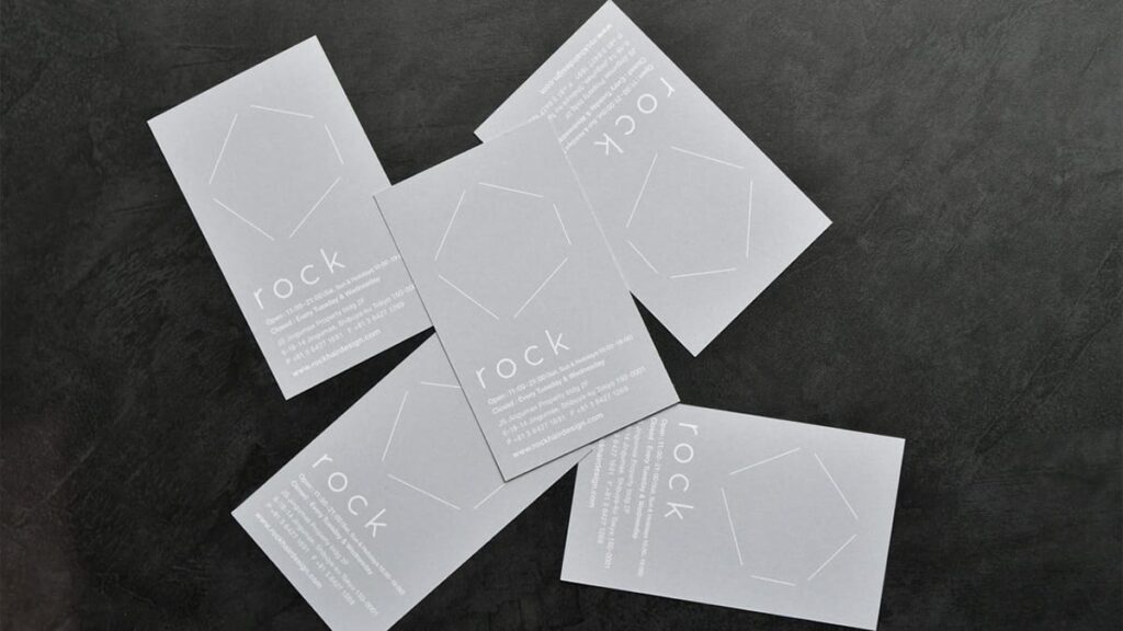 Cool business cards for salons